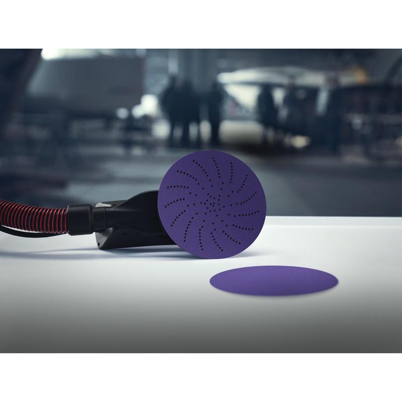 Disque abrasif pour tissu 3M Xtract™ Cubitron™ II 900DZ, 150 mm, 150+, multitrous | Paquet (50 pièces)