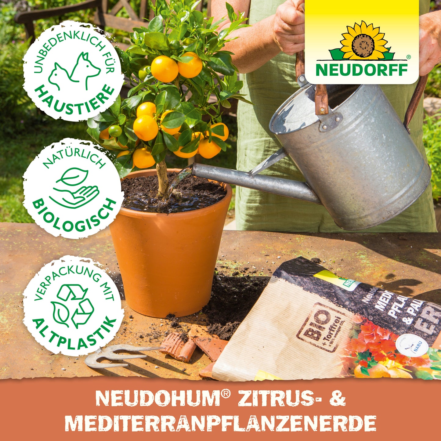 Terreau NeudoHum pour agrumes et plantes méditerranéennes