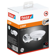 tesa Luup Seifenschale, verchromt, inkl. Klebelösung