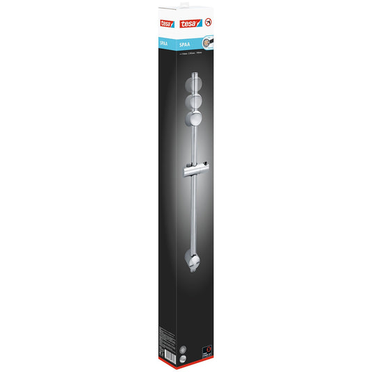 Barre de douche tesa SPAA, 70 cm, chromée, avec solution adhésive