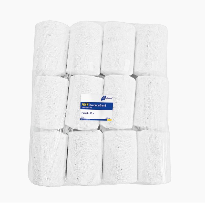 Bandage compressif, env. Ø 7 cm x 15 cm | Paquet (12 pièces)