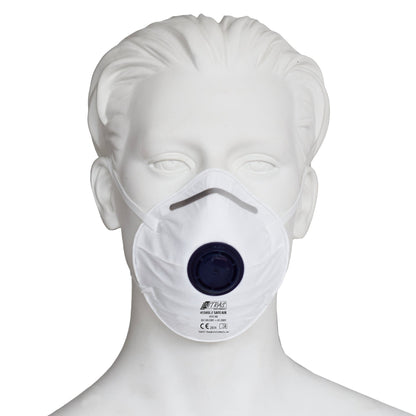 NITRAS SAFE AIR, Atemschutzmaske, weiß, EN 149, Box à 15 Stück | Packung (15 Stück)