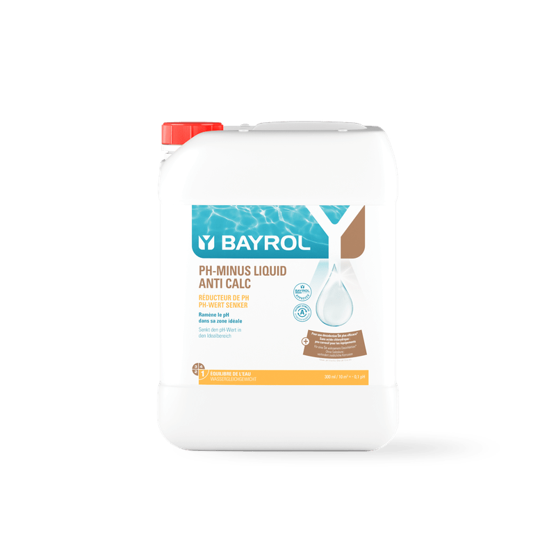 BAYROL pH-Minus Liquid Anti Calc 20 L concentré pour abaisser le pH