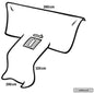 Hartmann Foliodrape PP Abdominal/Wirbelsäulen-Set steril | Packung (5 Stück)