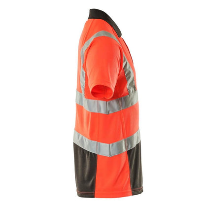 MASCOT® Anadia Polo-shirt, hi-vis rot/dunkelanthrazit
