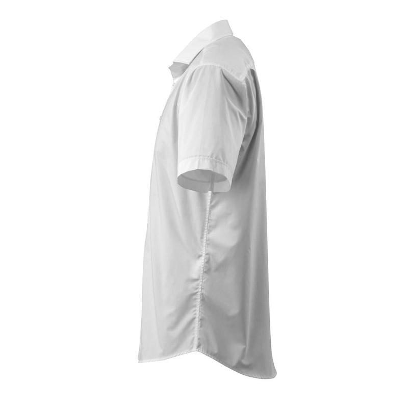 Hemd, Kurzarm, klassische Passform, weiss