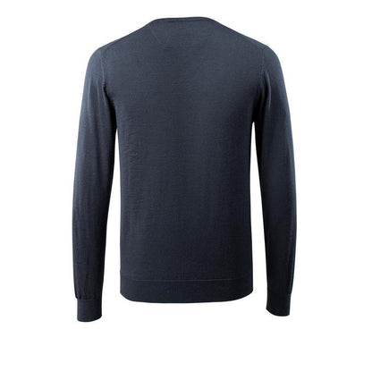 Strickpullover V-Ausschnitt, Merinowolle Strickpullover