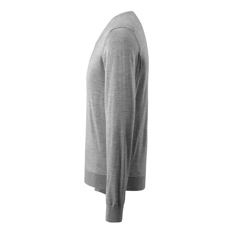 Strickpullover V-Ausschnitt, Merinowolle Strickpullover