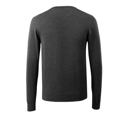 Strickpullover V-Ausschnitt, Merinowolle Strickpullover