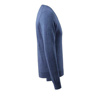 Strickpullover V-Ausschnitt, Merinowolle Strickpullover