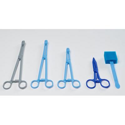 Pince porte-bâton 24 cm, P66 bleu | Paquet (66 pièces)