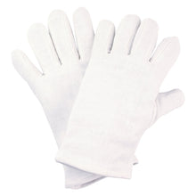 NITRAS Baumwoll-Trikot-Handschuhe, weiß, OEKO-TEX Baumwoll-Trikot, Größe 10 | Packung (12 Paare)