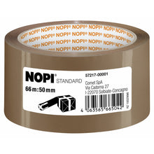 tesa NOPI STANDARD, 66 m x 50 mm, marron
