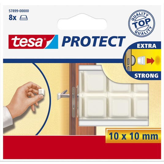 Butée de protection tesa Protect, blanche