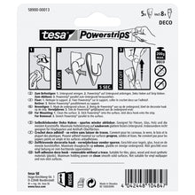 tesa Powerstrips DECO Haken SMALL, transparent