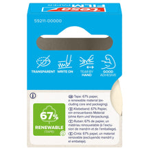 tesafilm PAPER, transparent, dans une boîte pliante suspendue, 10 m x 19 mm