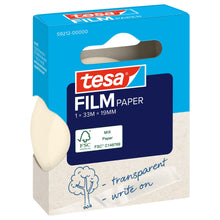tesafilm PAPER, transparent, dans une boîte pliante suspendue, 33 m x 19 mm