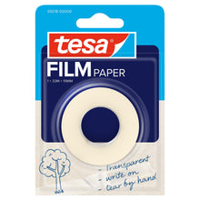 tesafilm PAPER, transparent, en blister, 33 m x 19 mm