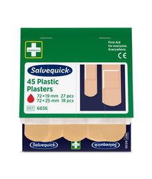 Kunststoffpflaster, 45 stück/nachfüllung  | Packung (45 Stück)