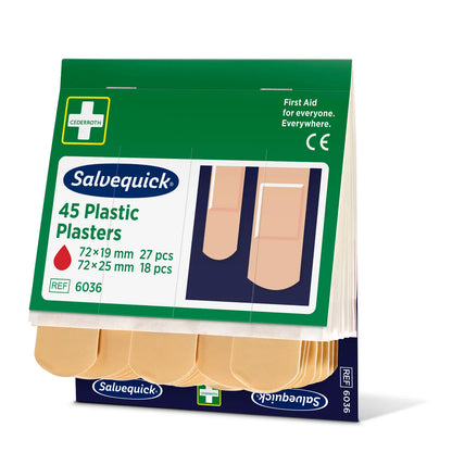 Kunststoffpflaster, 45 stück/nachfüllung  | Packung (45 Stück)