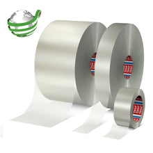 tesa 60412 Packband aus recyceltem Polyester, 66 m x 50 mm, transparent – Anwendung