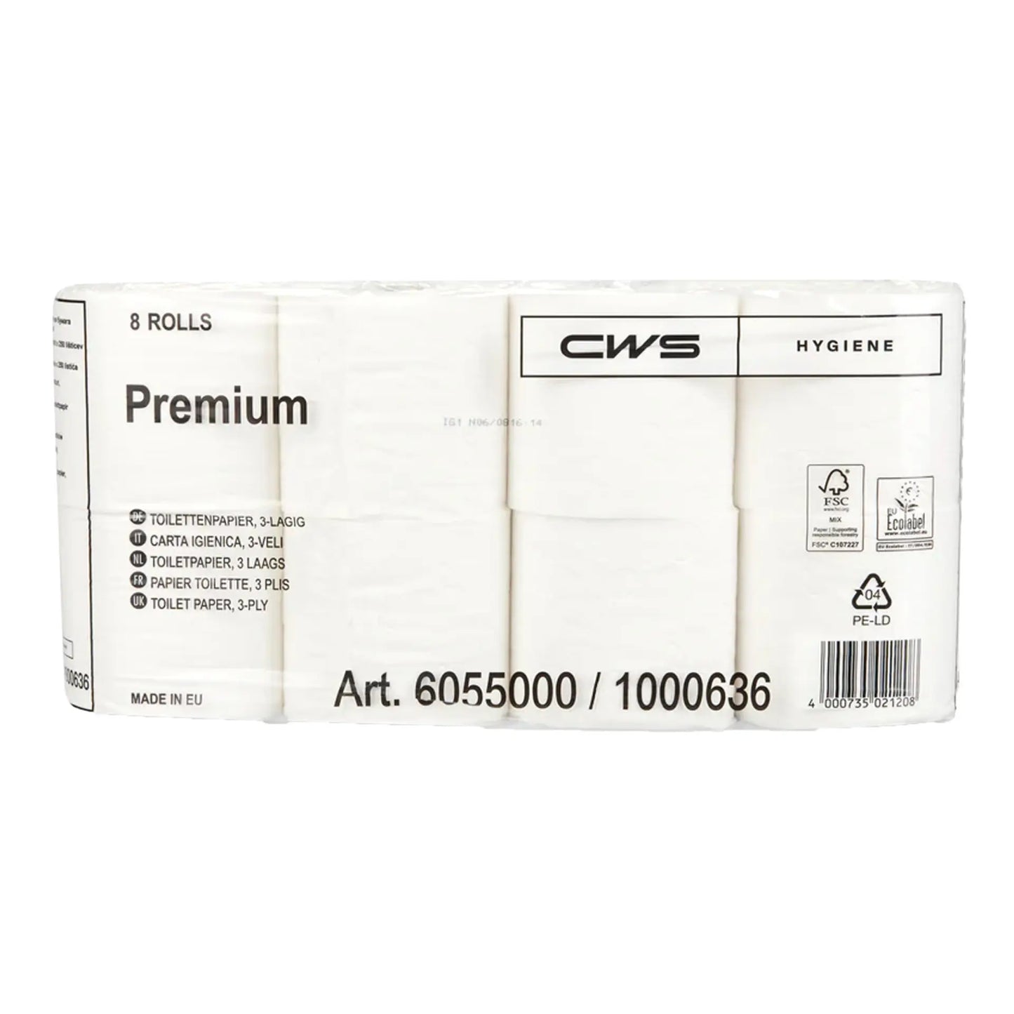 CWS Toilettenpapier Supersoft | Karton (64 Rollen)