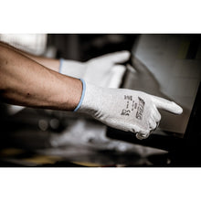 Gants antistatiques NITRAS, gris/blanc