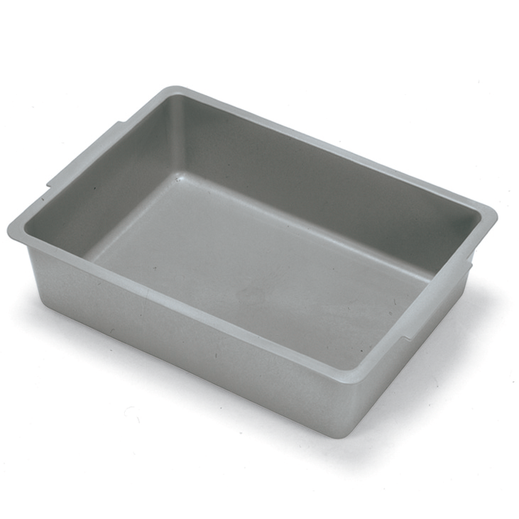 Plateau de rangement Numatic profondeur 120 mm sans compartiments, gris | Paquet (1 pièce)