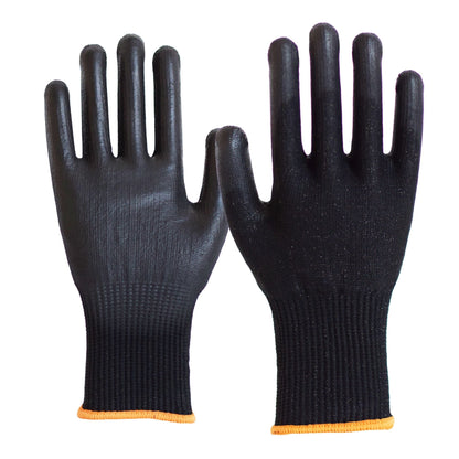 NITRAS CUT F, Schnittschutzhandschuhe, schwarz