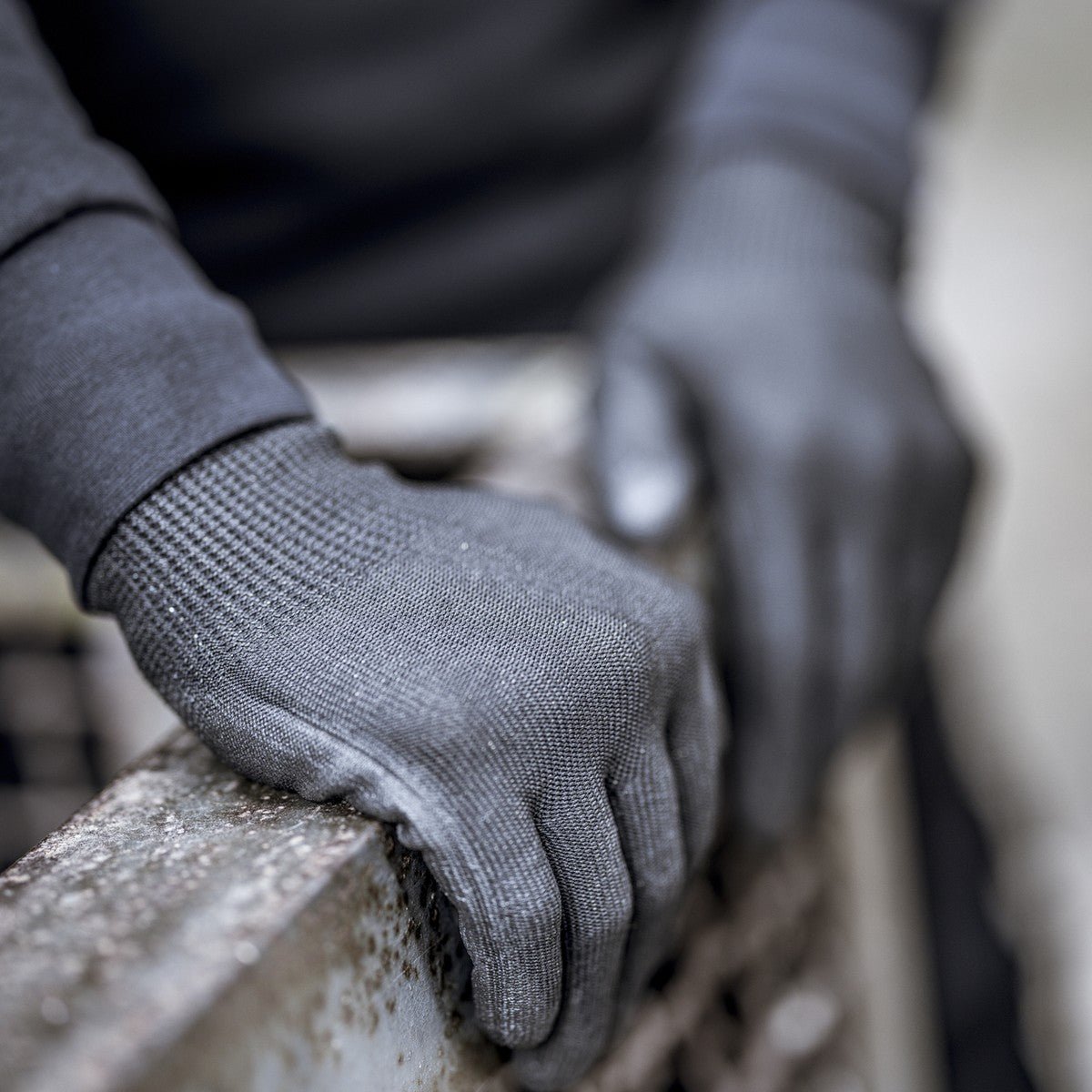 NITRAS CUT F, Schnittschutzhandschuhe, schwarz