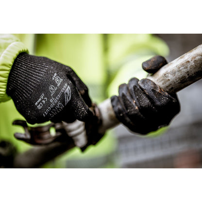 NITRAS ESD 3D CUT F, Schnittschutzhandschuhe, schwarz