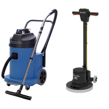 Numatic Einscheibenmaschine HFM1515R / ESM-Set 2B mit Wassersauger WV900-2 und PadLoc Trei | Packung (1 Stück)