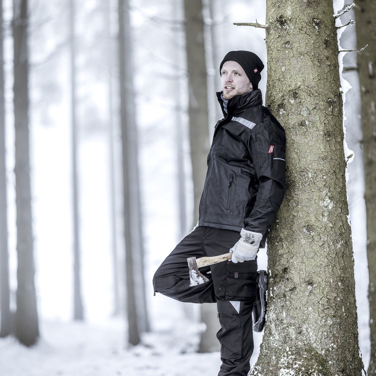 NITRAS MOTION TEX PLUS, Parka, schwarz