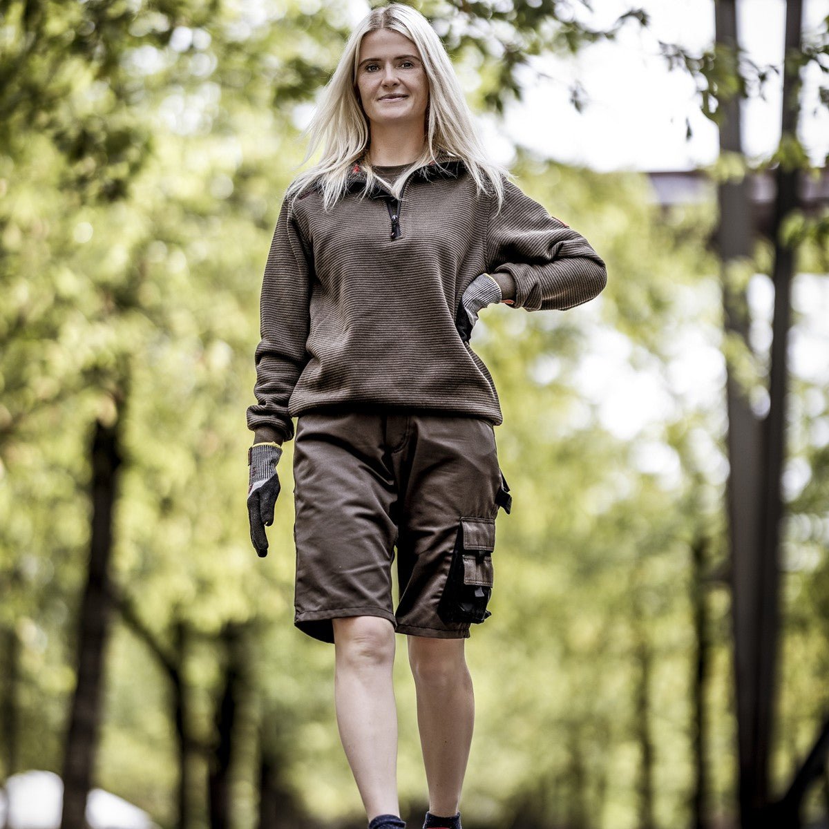 NITRAS MOTION TEX PLUS, Pullover, braun