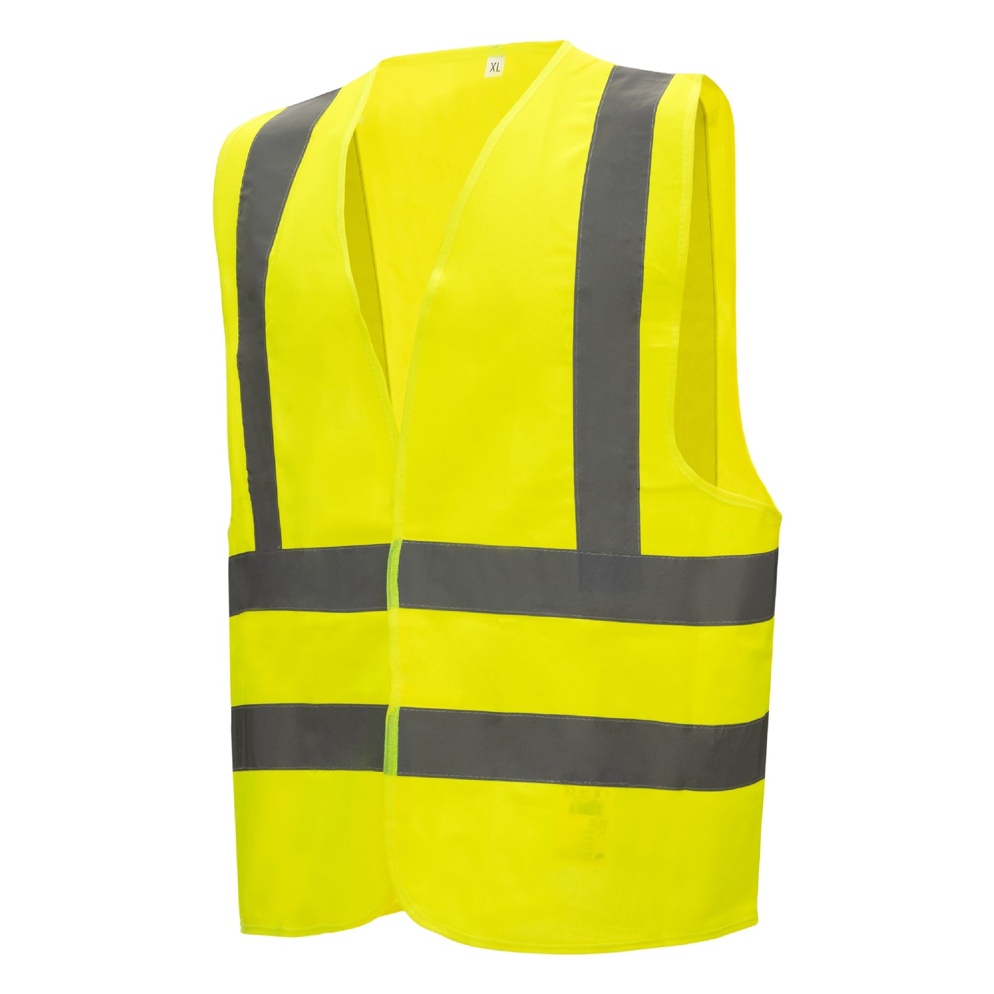 Gilet haute visibilité NITRAS, jaune fluo, EN ISO 13688, EN ISO 20471 Polyester : 100% | Paquet (1 pièce)
