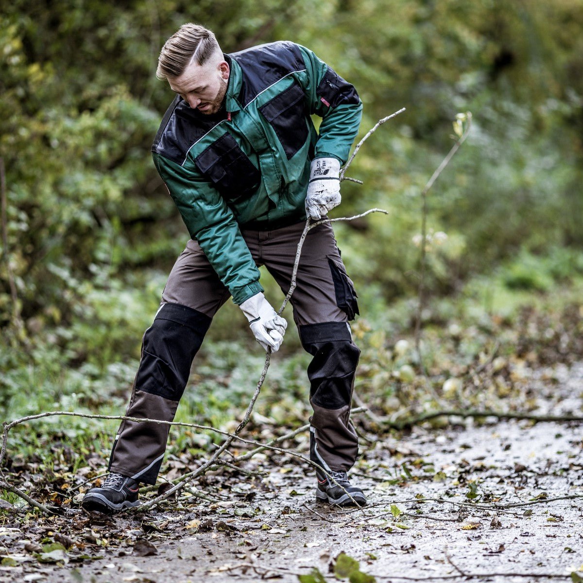 NITRAS STEP MID MF, S3 Sicherheitsstiefel, halbhoch, schwarz