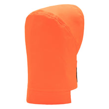 Capuche hiver amovible NITRAS, orange fluo, polyester OEKO-TEX : 100% | Paquet (1 pièce)