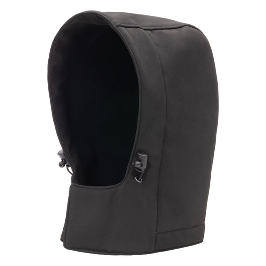 NITRAS abnehmbare Kapuze, schwarz, OEKO-TEX Polyester: 94%; Elasthan: 6%