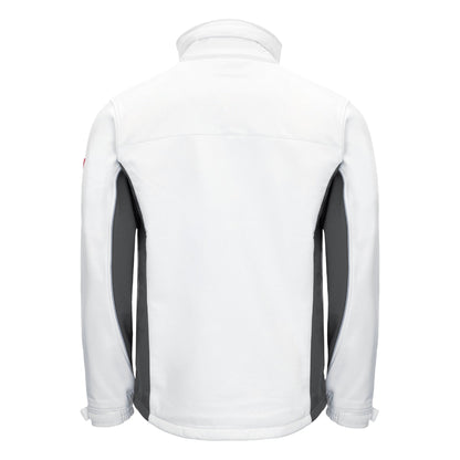 NITRAS MOTION TEX LIGHT, Softshelljacke, weiß / grau