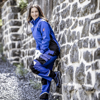 NITRAS MOTION TEX LIGHT, Softshelljacke, königsblau / schwarz