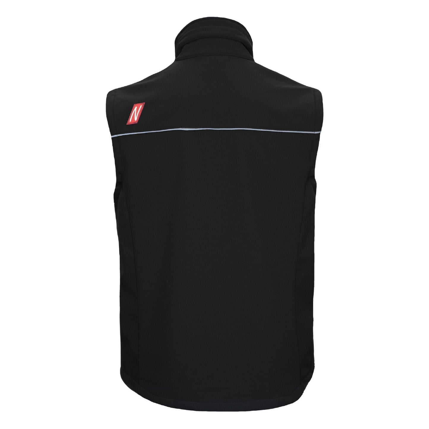 NITRAS MOTION TEX LIGHT, Softshellweste, schwarz