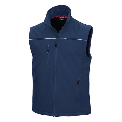 NITRAS MOTION TEX LIGHT, Softshellweste, marineblau