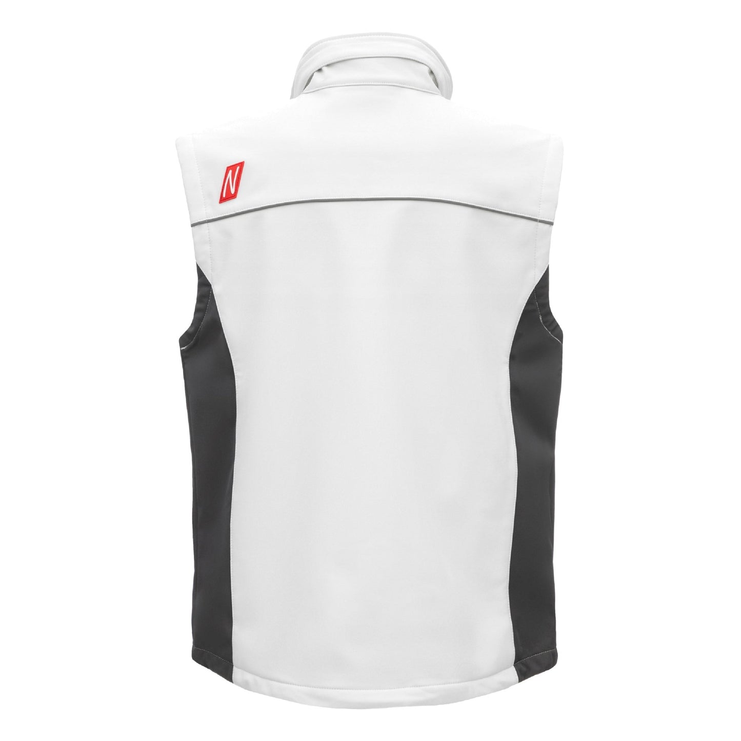 NITRAS MOTION TEX LIGHT, Softshellweste, weiß / grau