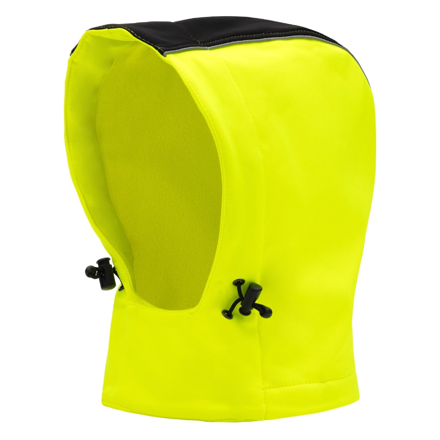NITRAS abnehmbare Kapuze, neongelb / schwarz, OEKO-TEX  Polyester: 100% | Packung (1 Stück)