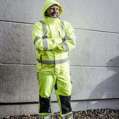 NITRAS MOTION TEX VIZ PLUS, Warn-Regenjacke