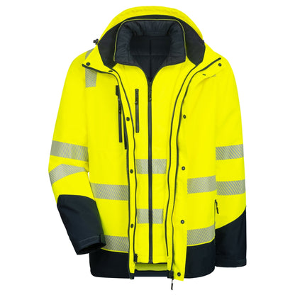 NITRAS MOTION TEX VIZ PLUS, Warn-Multifunktionsjacke
