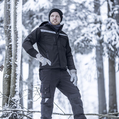 NITRAS MOTION TEX PLUS, Winterjacke, schwarz