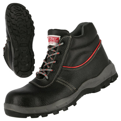 NITRAS STEP MID MF, S3 Sicherheitsstiefel, halbhoch, schwarz