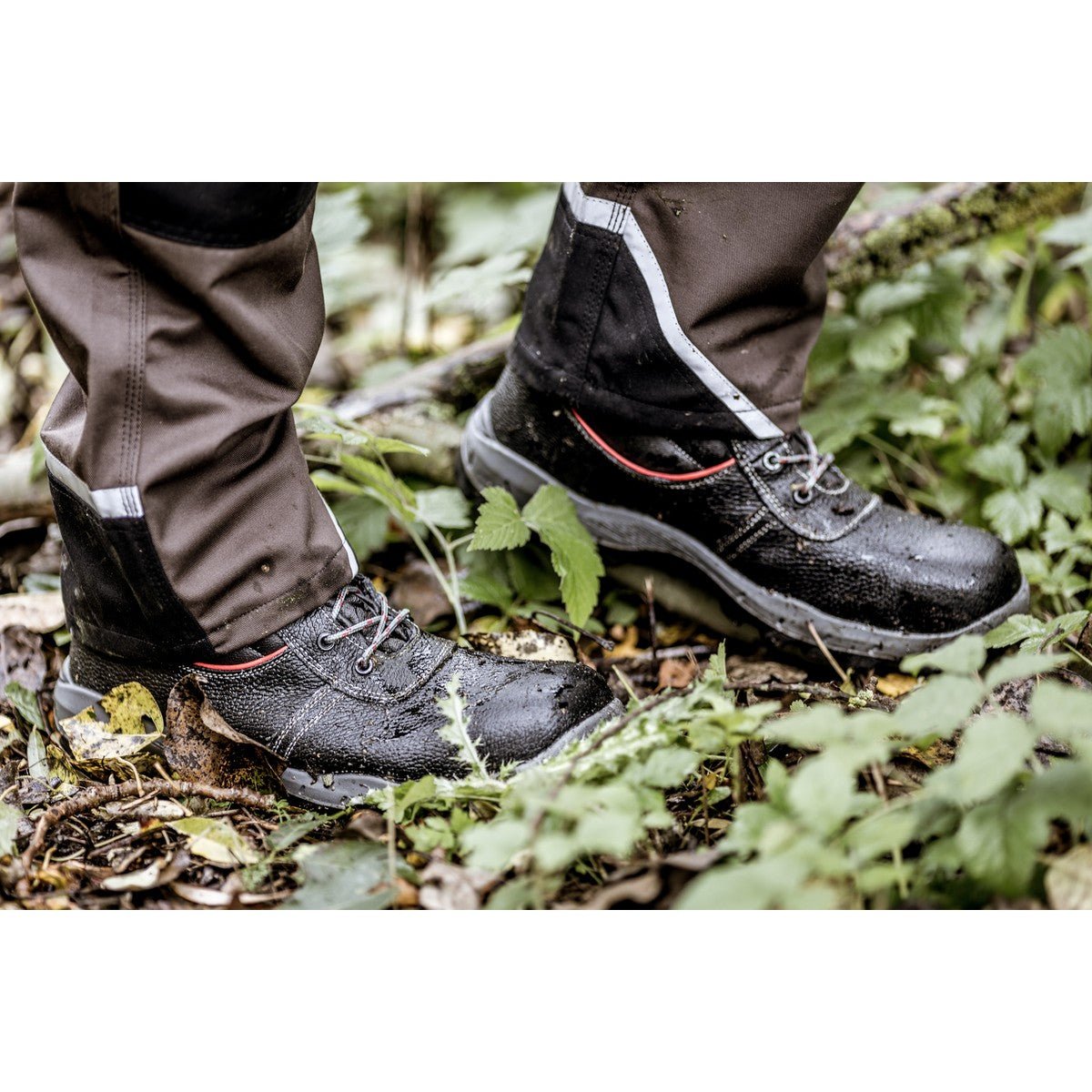 NITRAS STEP MID MF, S3 Sicherheitsstiefel, halbhoch, schwarz