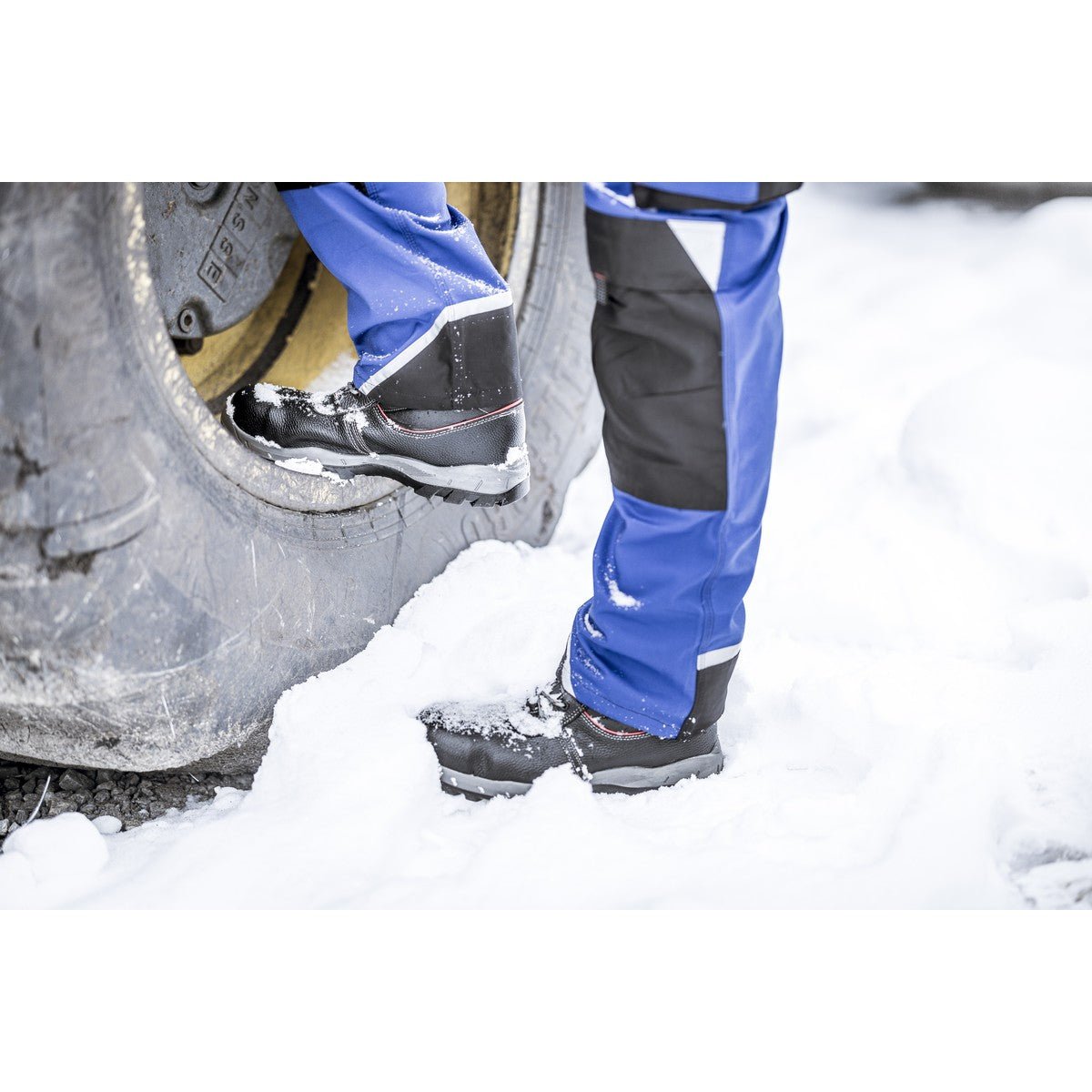 NITRAS STEP MID+ MF W, S3 CI Sicherheitswinterstiefel, halbhoch, schwarz